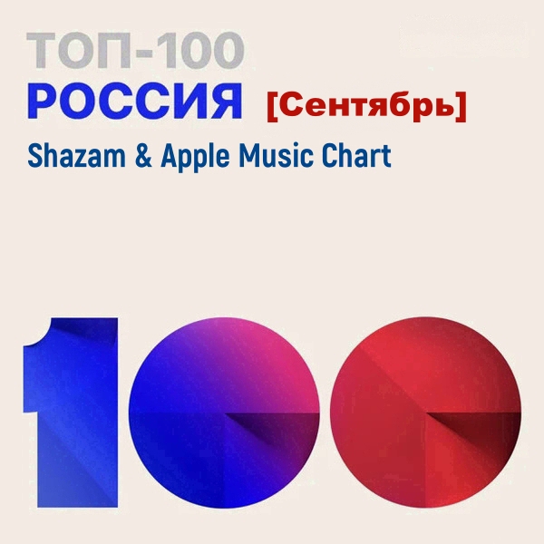 Shazam & Apple Music Chart [Россия Топ 100 Август]