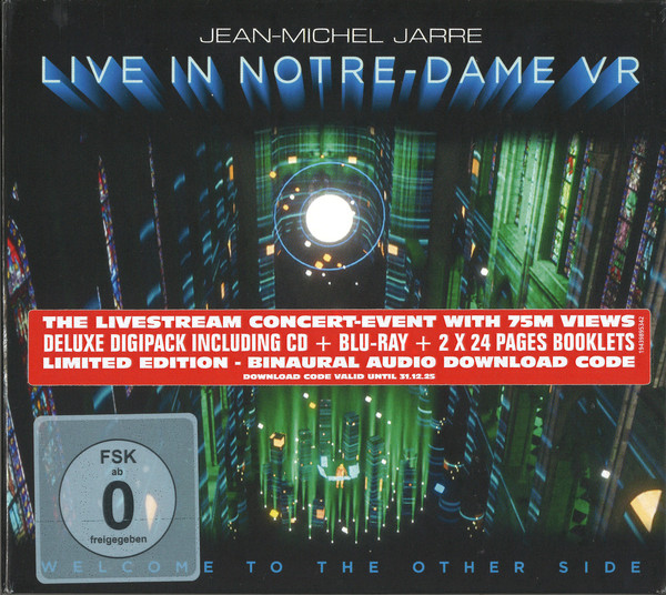 Jean Michel Jarre - Live In Notre Dame VR - Welcome To The Other Side (BDRip) (2021)