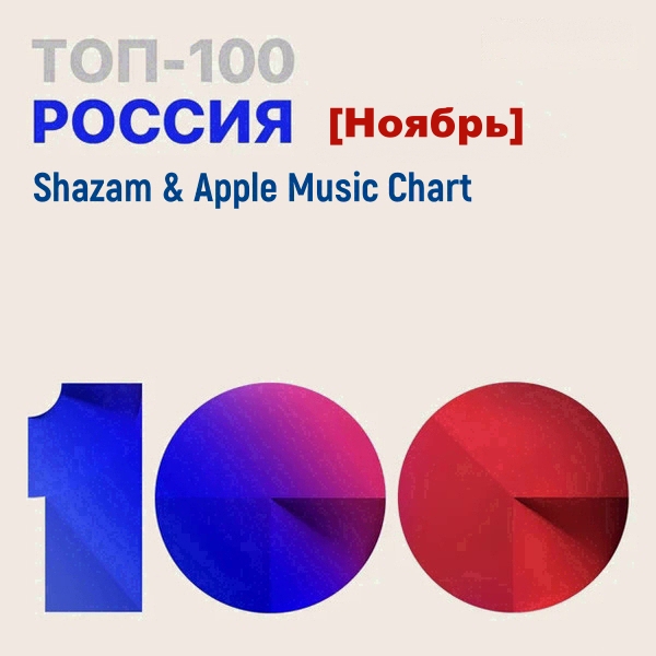 VA - Shazam & Apple Music Chart [Россия Топ 100 Ноябрь] (2021) MP3 скачать торрент